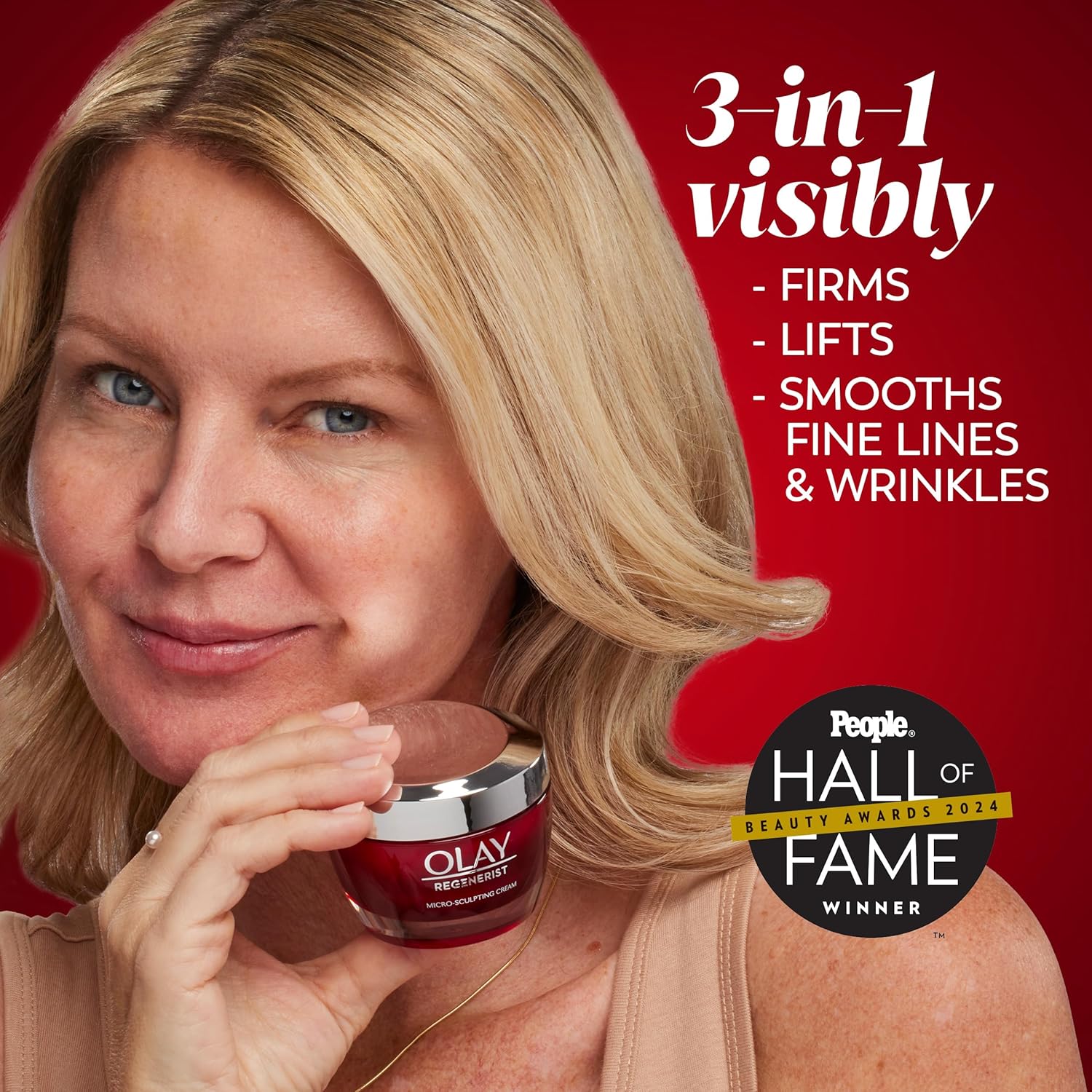 Olay Face Moisturizer, Regenerist Micro-Sculpting Cream, Fragrance-Free - Hydrating, Anti-Aging