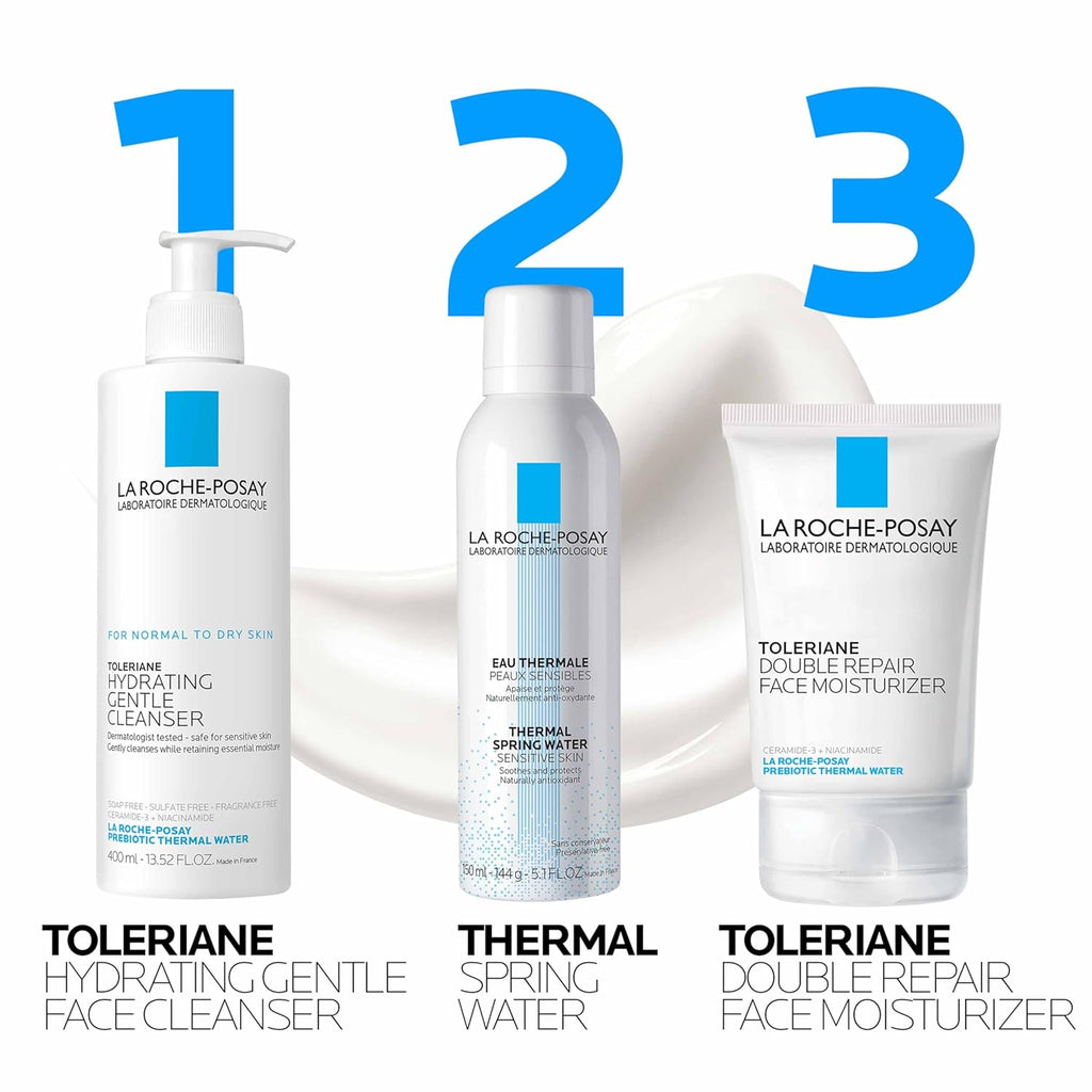 La Roche-Posay Toleriane Double Repair Face Moisturizer, Daily Moisturizer Face Cream with Ceramide