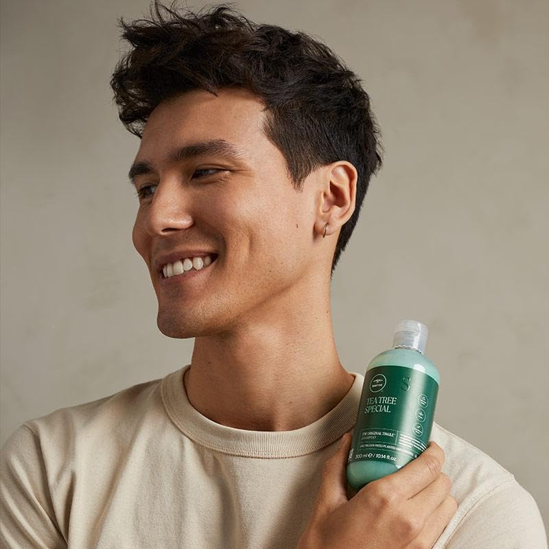 Tea Tree Special Shampoo, Deep Cleans, Refreshes Scalp, All Hair Types, Especially Oily, 10.14 fl oz