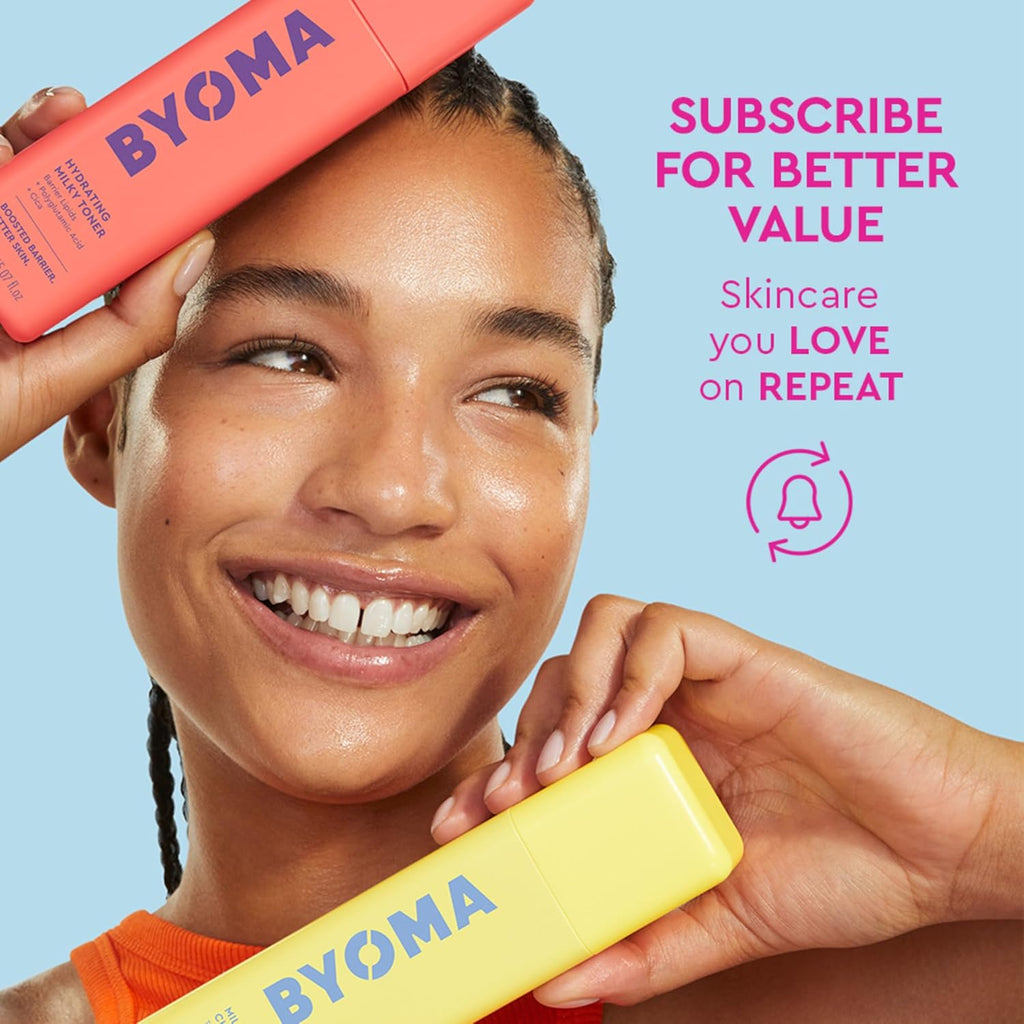 BYOMA Moisturizing Gel Cream - Barrier Repair Face Lotion with Niacinamide and Green Tea - Ceramide