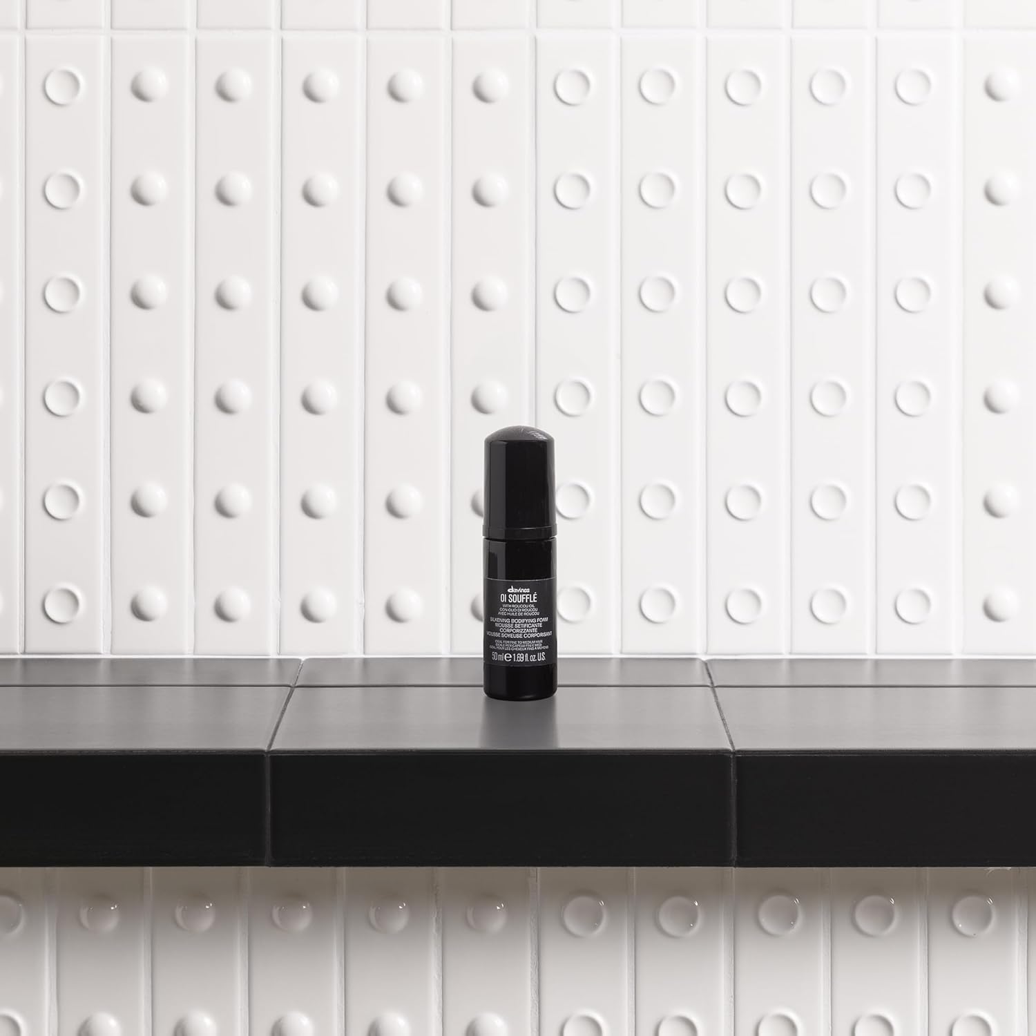 Davines OI Soufflé Perfect for Fine Hair, Liquid-to-Foam Leave-In For Fuller and Shinier Silky Hair