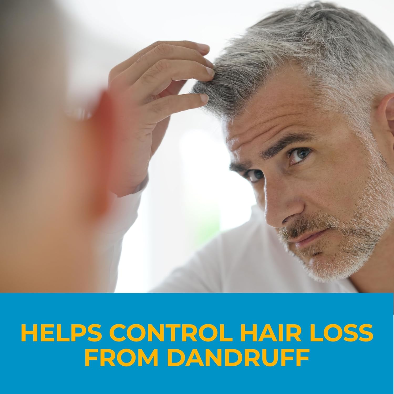 Nizoral Anti-Dandruff Shampoo with 1% Ketoconazole, Fresh Scent