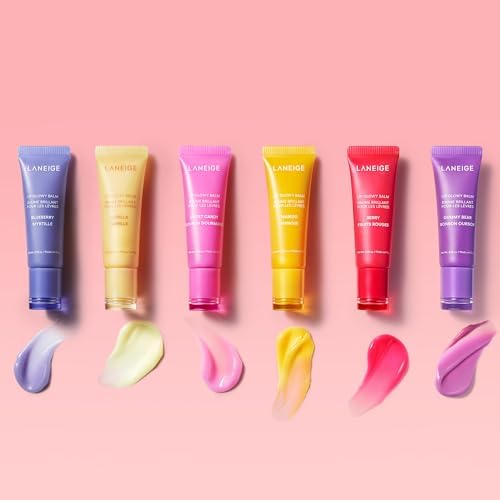 LANEIGE Lip Glowy Balm: Sheer Tinted Lip Moisturizer, Shea Butter, for Hydrating Shine & Soft Lips
