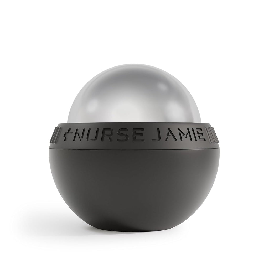 Nurse Jamie Super-Cryo Massaging Orb –Mini- Stainless Steel Cooling Roller for Face & Body Puffiness