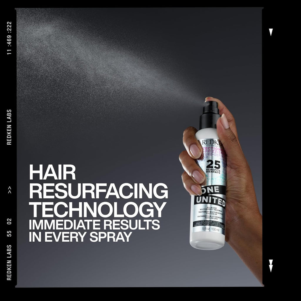 Redken One United Leave In Conditioner | Heat Protectant Spray for Blow Dry & Hair Styling