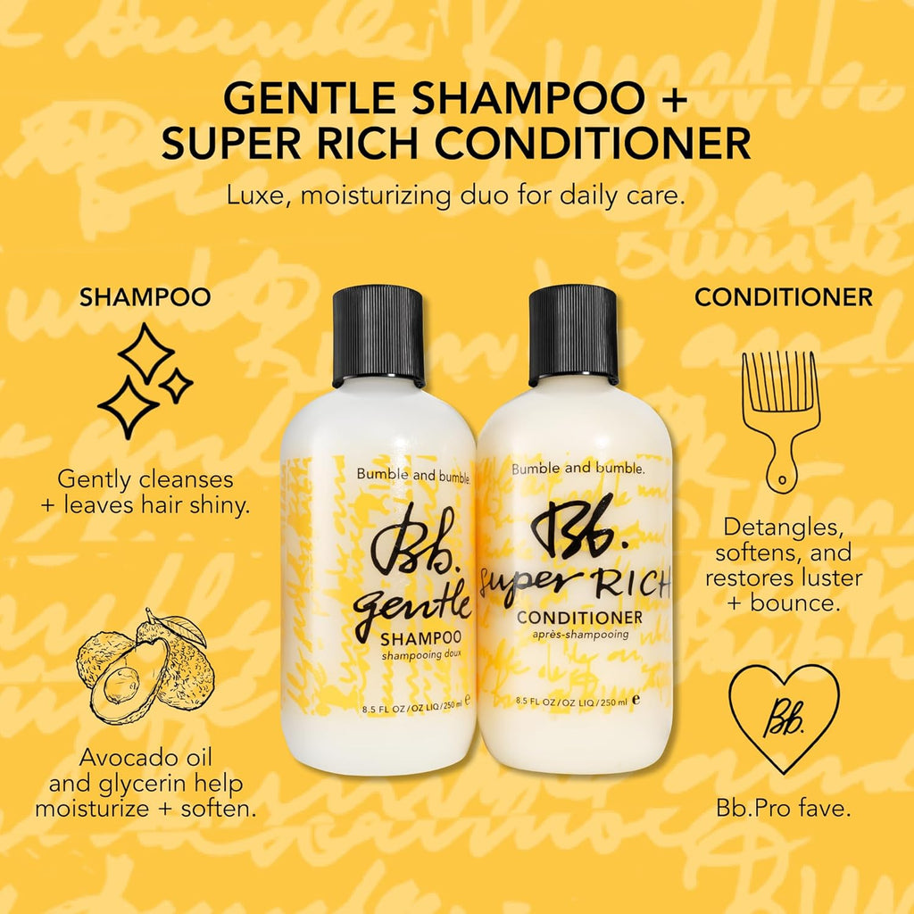Bumble and bumble. Gentle Hydrating Shampoo For Every Day | Hydrating + Shine | Glycerin + Avocado