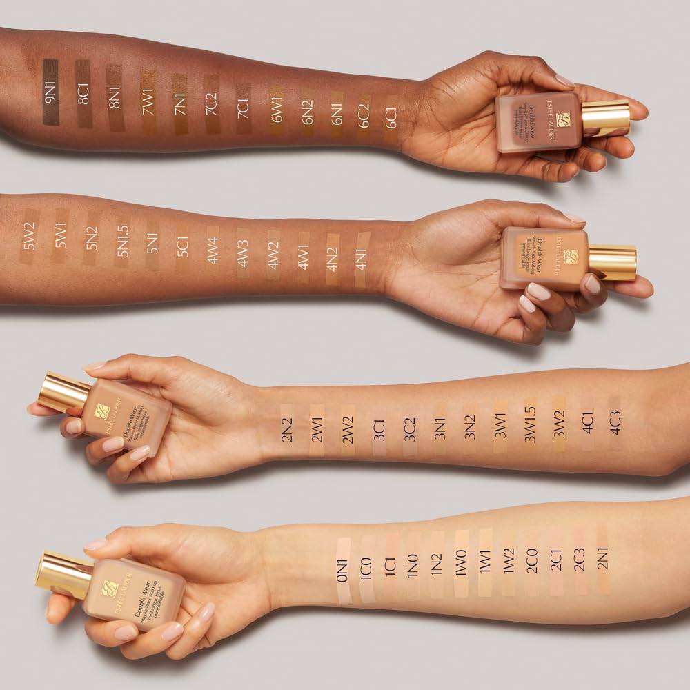 Estée Lauder Double Wear Stay-in-Place 24-Hour Long-Wear Matte Foundation Makeup, 4C3 Soft Tan