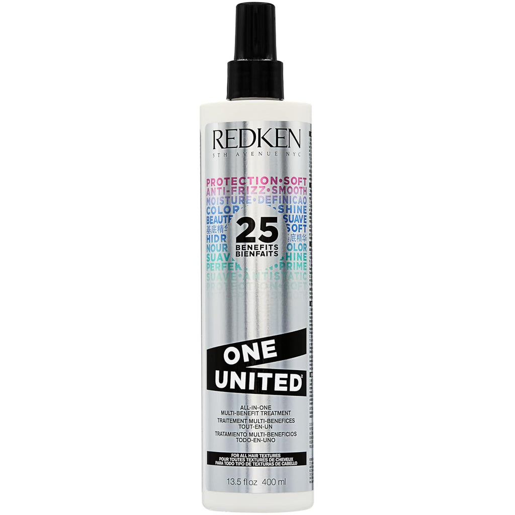 Redken One United Leave In Conditioner | Heat Protectant Spray for Blow Dry & Hair Styling