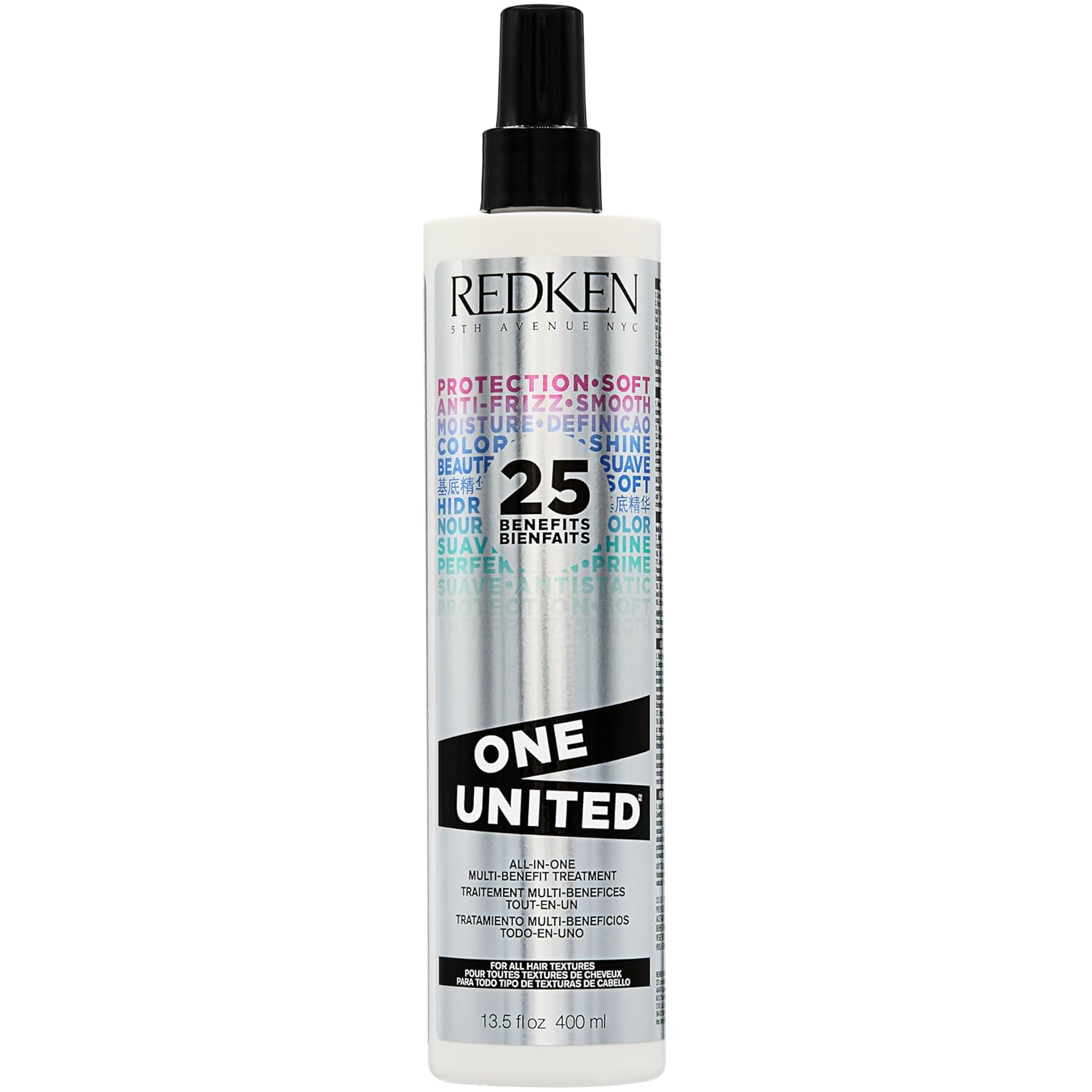 Redken One United Leave In Conditioner | Heat Protectant Spray for Blow Dry & Hair Styling
