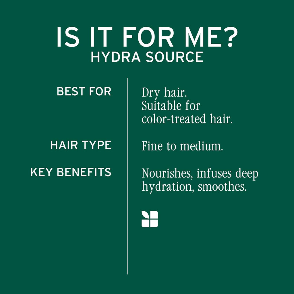 Biolage Hydra Source Shampoo - Softens & Adds Shine, For Dry Hair, Infused with Fermented Aloe