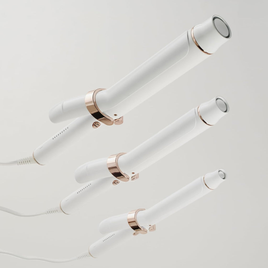 T3 SinglePass Curl X Extra-Long Barrel Curling Iron with 9 Heat Settings and Ceramic Barrel for Fast