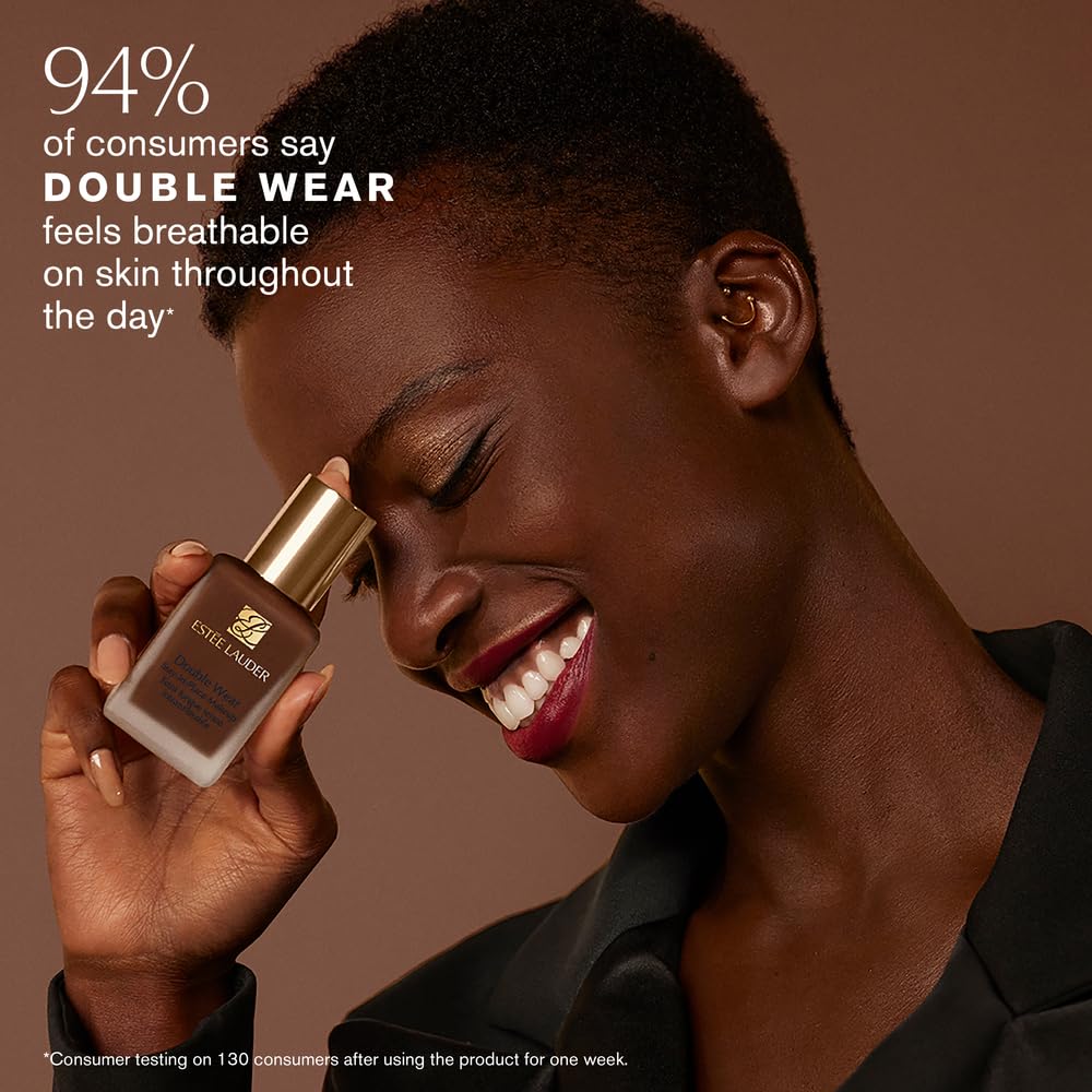 Estée Lauder Double Wear Stay-in-Place 24-Hour Long-Wear Matte Foundation Makeup, 4C3 Soft Tan