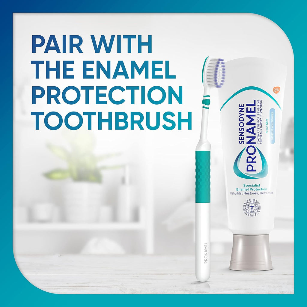 Sensodyne Pronamel Gentle Teeth Whitening Enamel Toothpaste for Sensitivity, to Reharden& Strengthen