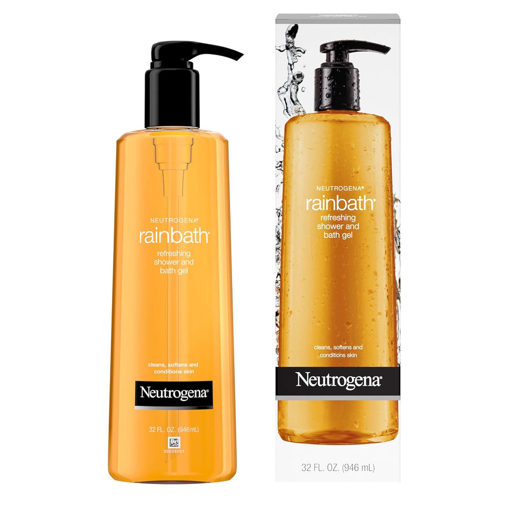 Neutrogena Rainbath Moisturizing Daily Body Wash Cleanser and Shaving Gel with Clean Rinsing Lather