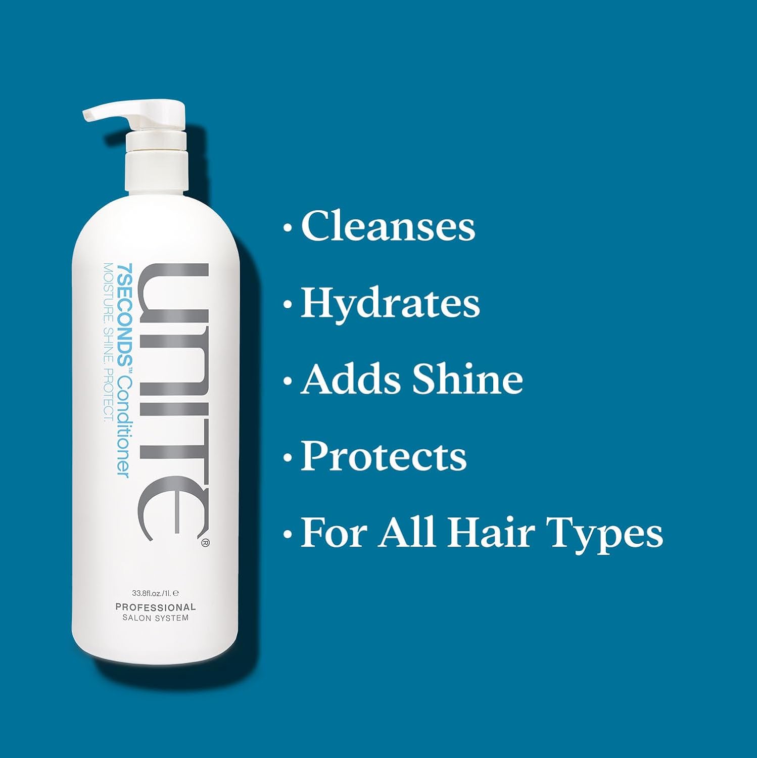 UNITE Hair - 7SECONDS Conditioner - Moisture-Enriched Conditioner for All Hair Types - Hydrates