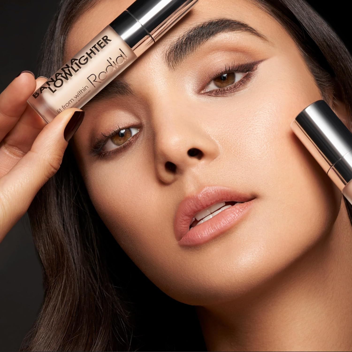 Rodial Banana Lowlighter, Liquid Colour Concealer with Yellow Undertone, Silky Non-Shimmer Finish