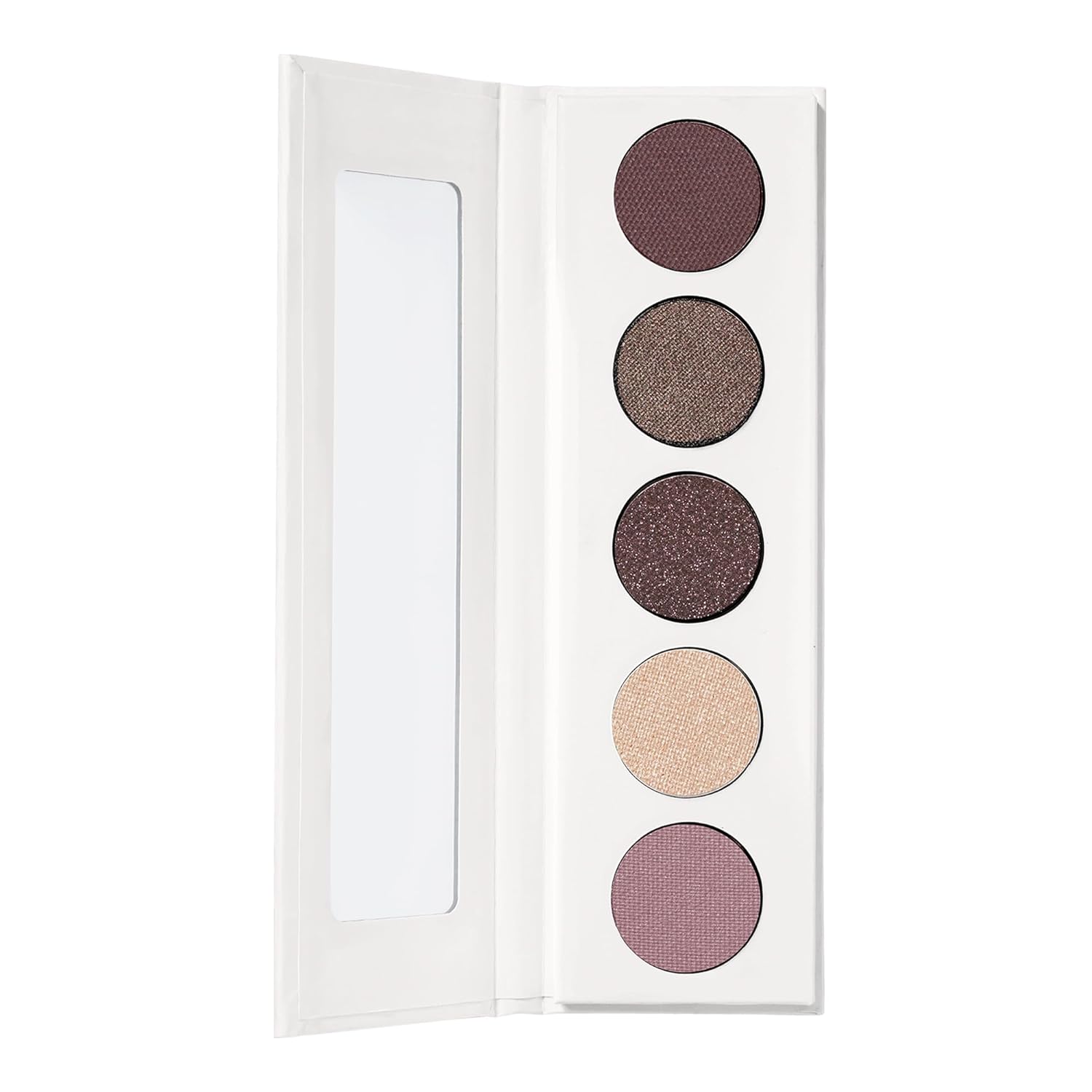 Well People Power Palette Eyeshadow, Five Long-wear, Hyper-pigmented Matte & Shimmer Shades, Intense