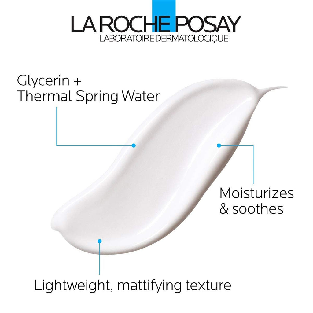 La Roche-Posay Toleriane Sensitive Fluide Protective Moisturizer, Lightweight Oil-Free Face Moisture