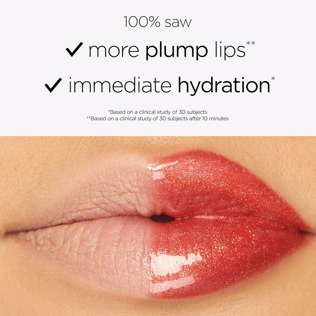 tarte maracuja juicy shimmer glass lip plump – Hydrating& Volumizing with Hyaluronic Acid& Vitamin E