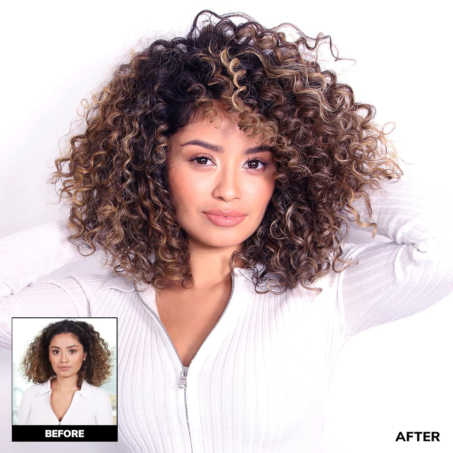 COLOR WOW Dream Coat for Curly Hair – Frizz-Free Curls, Moisture-Boosting Spray, Curl-Enhancing