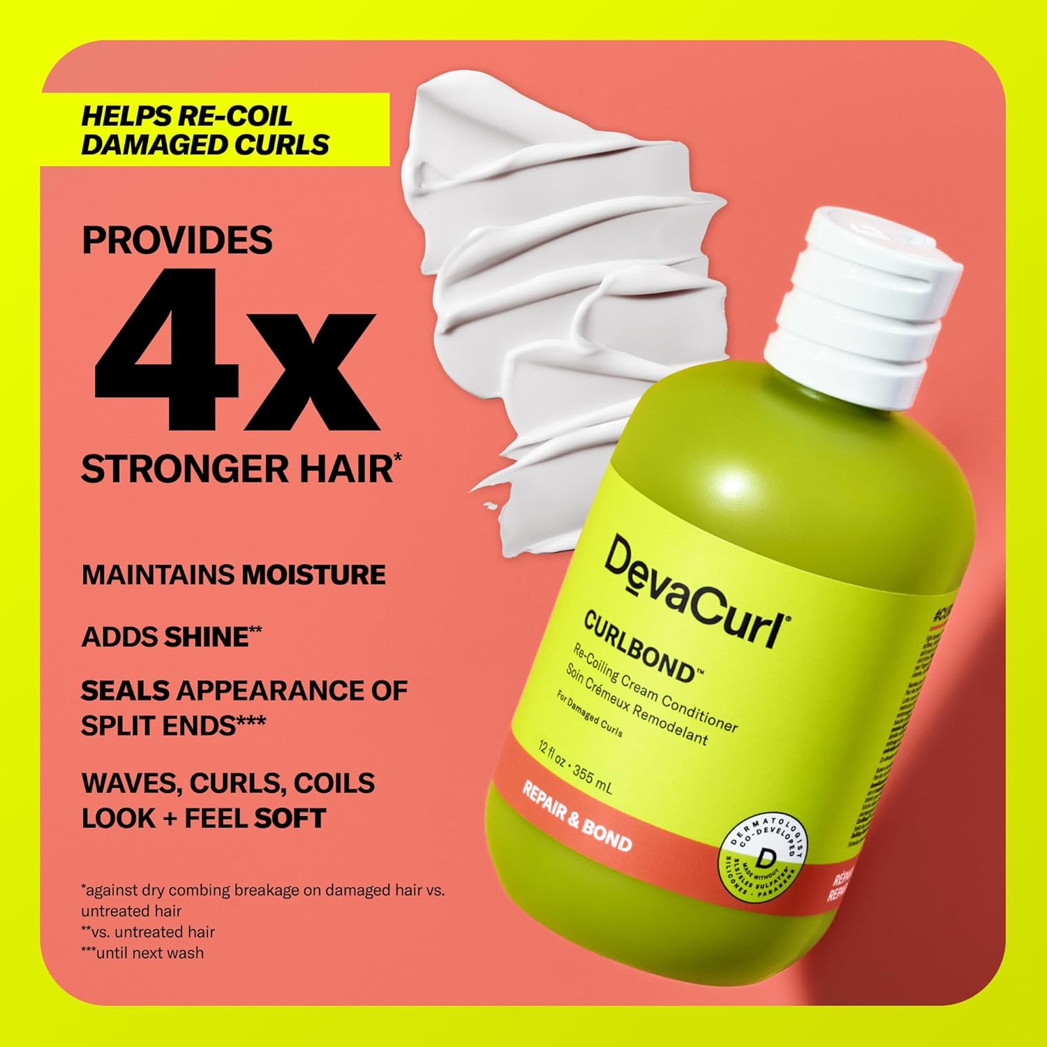 DevaCurl CurlBond Re-Coiling Cream Conditioner