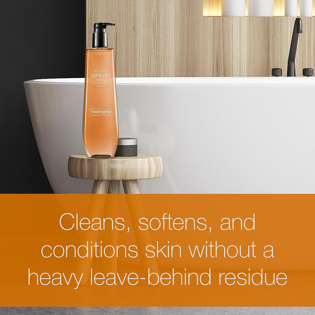 Neutrogena Rainbath Moisturizing Daily Body Wash Cleanser and Shaving Gel with Clean Rinsing Lather