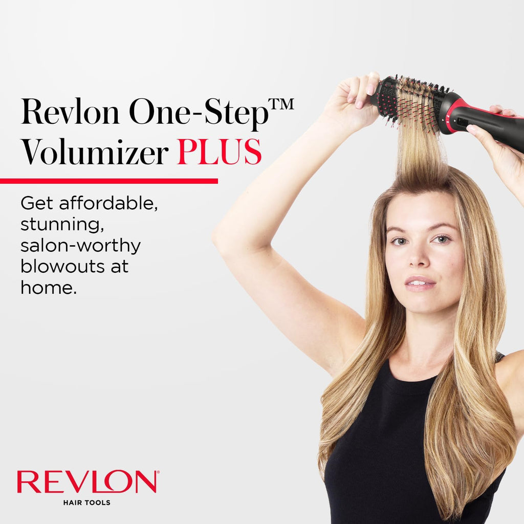 REVLON One Step Volumizer PLUS Hair Dryer and Styler | More Volume, Less Damage, and More Styling