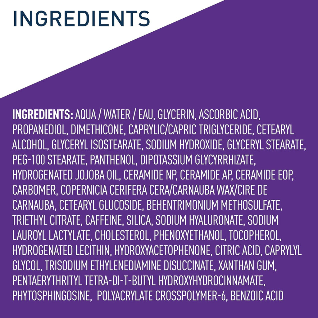 CeraVe Skin Renewing Vitamin C Eye Cream, Vitamin C, Hyaluronic Acid, Ceramides & Caffeine