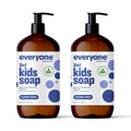 Everyone 3-in-1 Kids Soap, Body Wash, Bubble Bath, Shampoo, 32 Ounce (Pack of 2), Lavender Lullaby