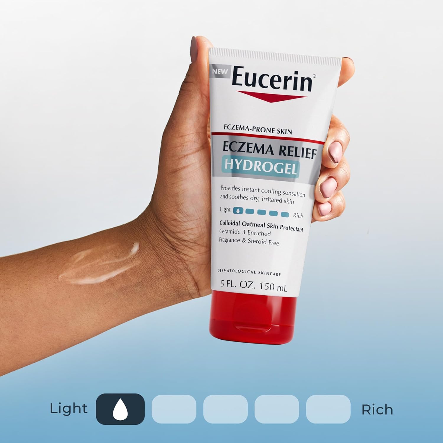 Eucerin Eczema Relief Hydrogel for Dry, Itchy, Eczema-Prone Skin, Fragrance&Steroid Free Moisturizer