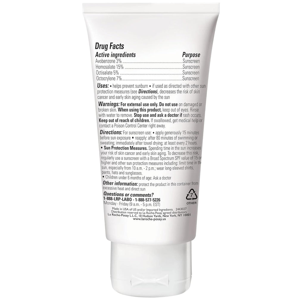 La Roche-Posay Anthelios Clear Skin Sunscreen Dry Touch SPF 60, Oil Free, For Face, Antioxidants