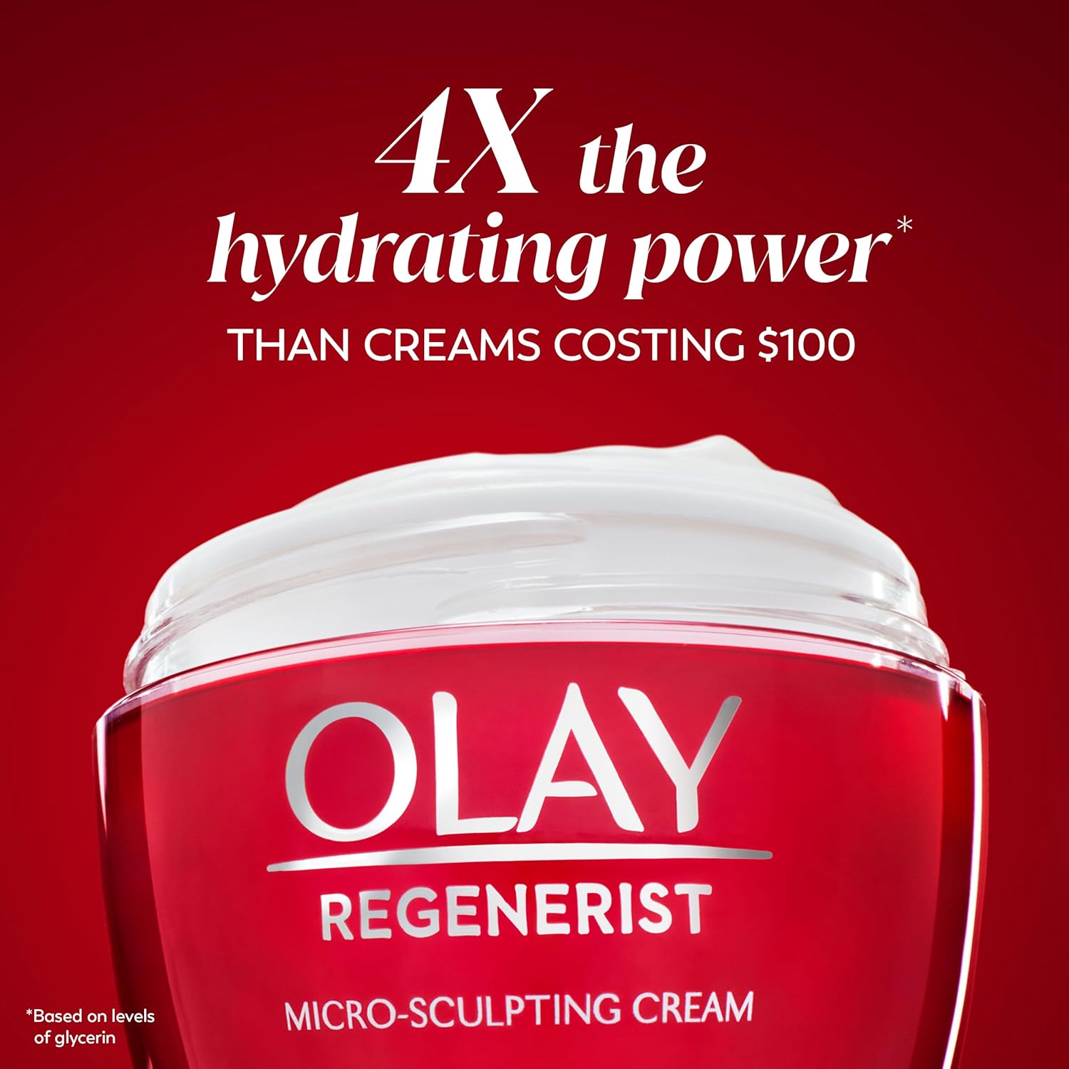 Olay Face Moisturizer, Regenerist Micro-Sculpting Cream, Fragrance-Free - Hydrating, Anti-Aging
