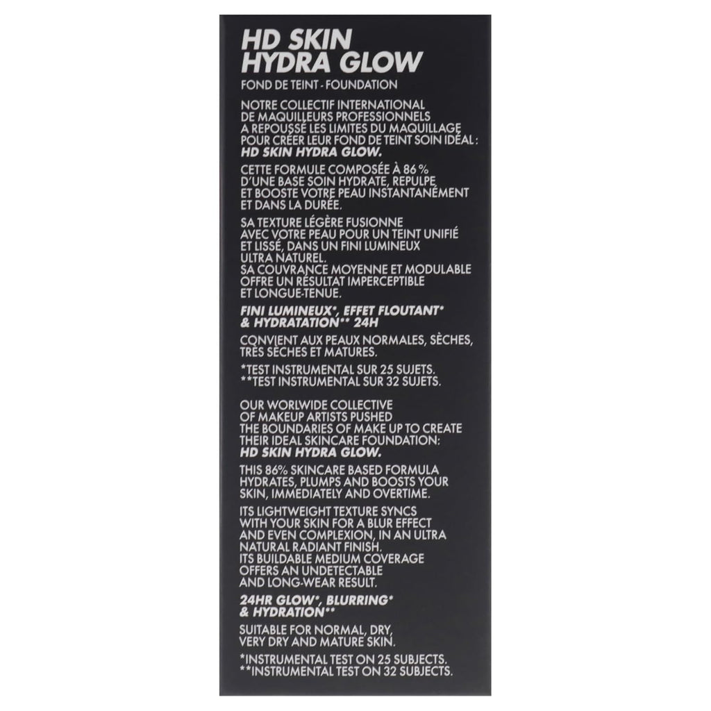HD Skin Hydra Glow - 1R02 Cool Alabaster by Make Up For Ever for Women - 1 oz Foundation