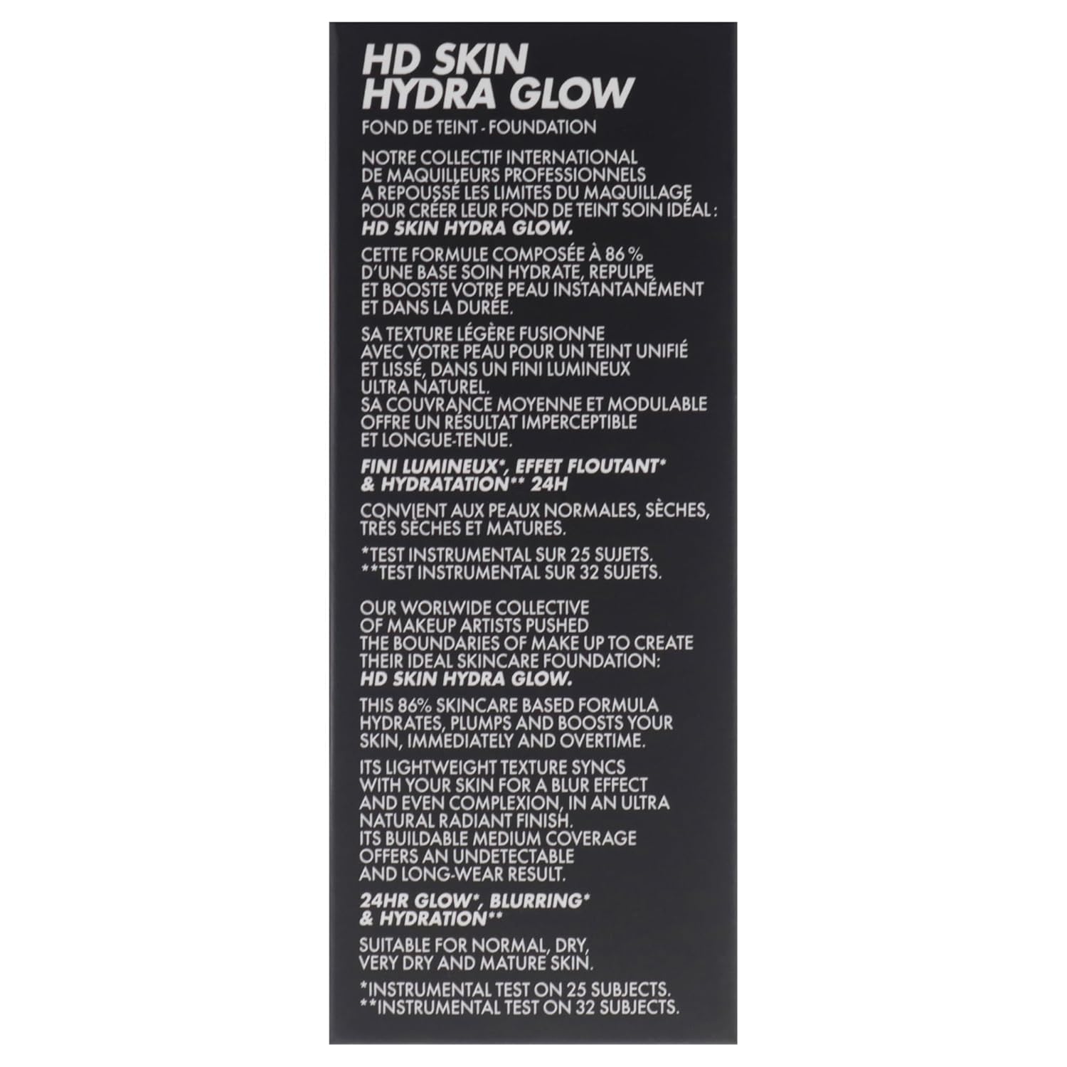 HD Skin Hydra Glow - 1R02 Cool Alabaster by Make Up For Ever for Women - 1 oz Foundation