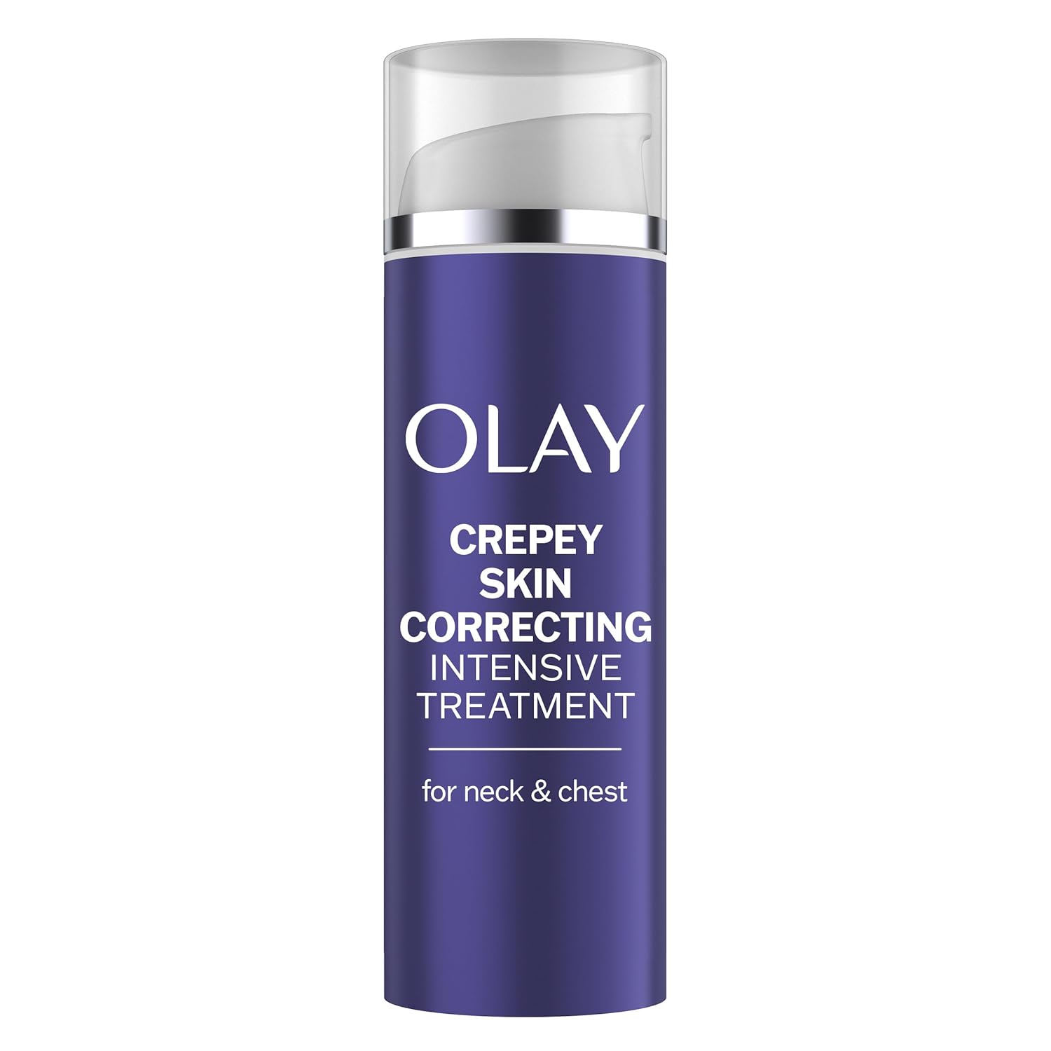 Olay Treatment Cream Intensive Crepey Skin Correcting for Neck & Chest with Retinol24, Vitamin B3