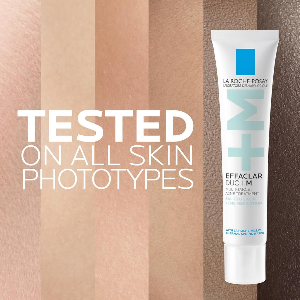 La Roche-Posay Effaclar Salicylic Acid Acne Treatment For Face, Mattifying Gel Cream Spot Treatment