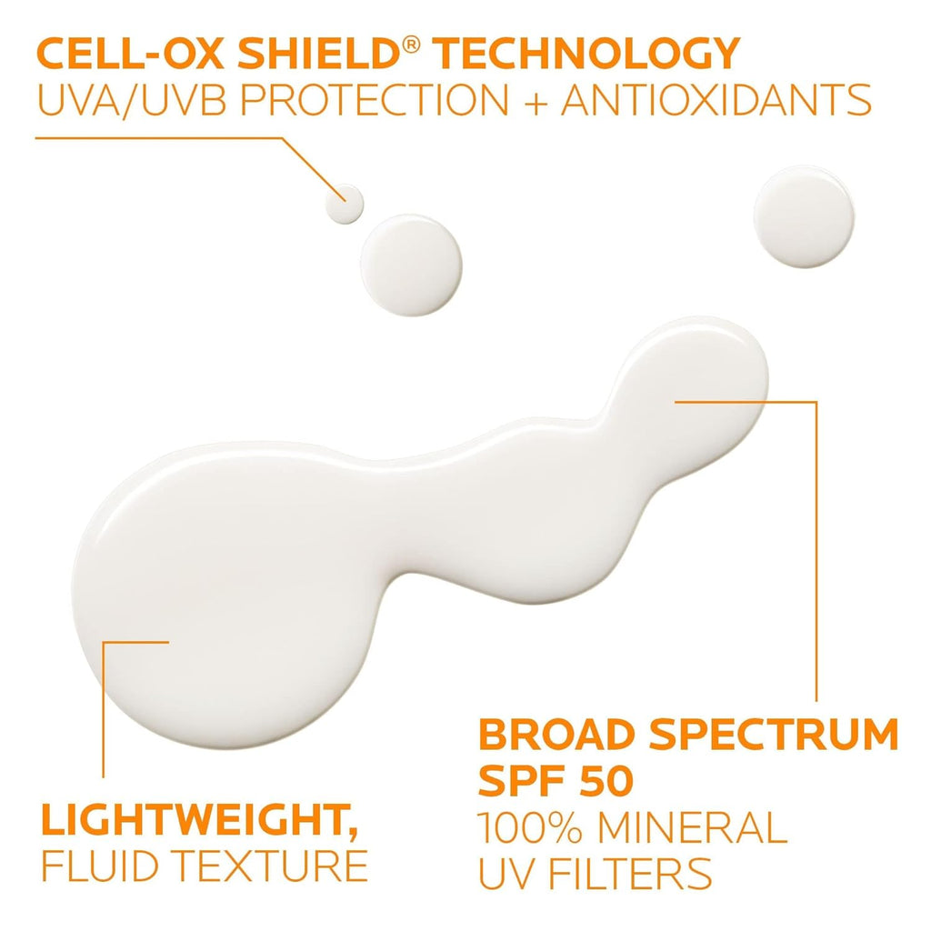 La Roche-Posay Anthelios Mineral Ultra-Light Face Sunscreen SPF 50, Zinc Oxide Sunscreen for Face
