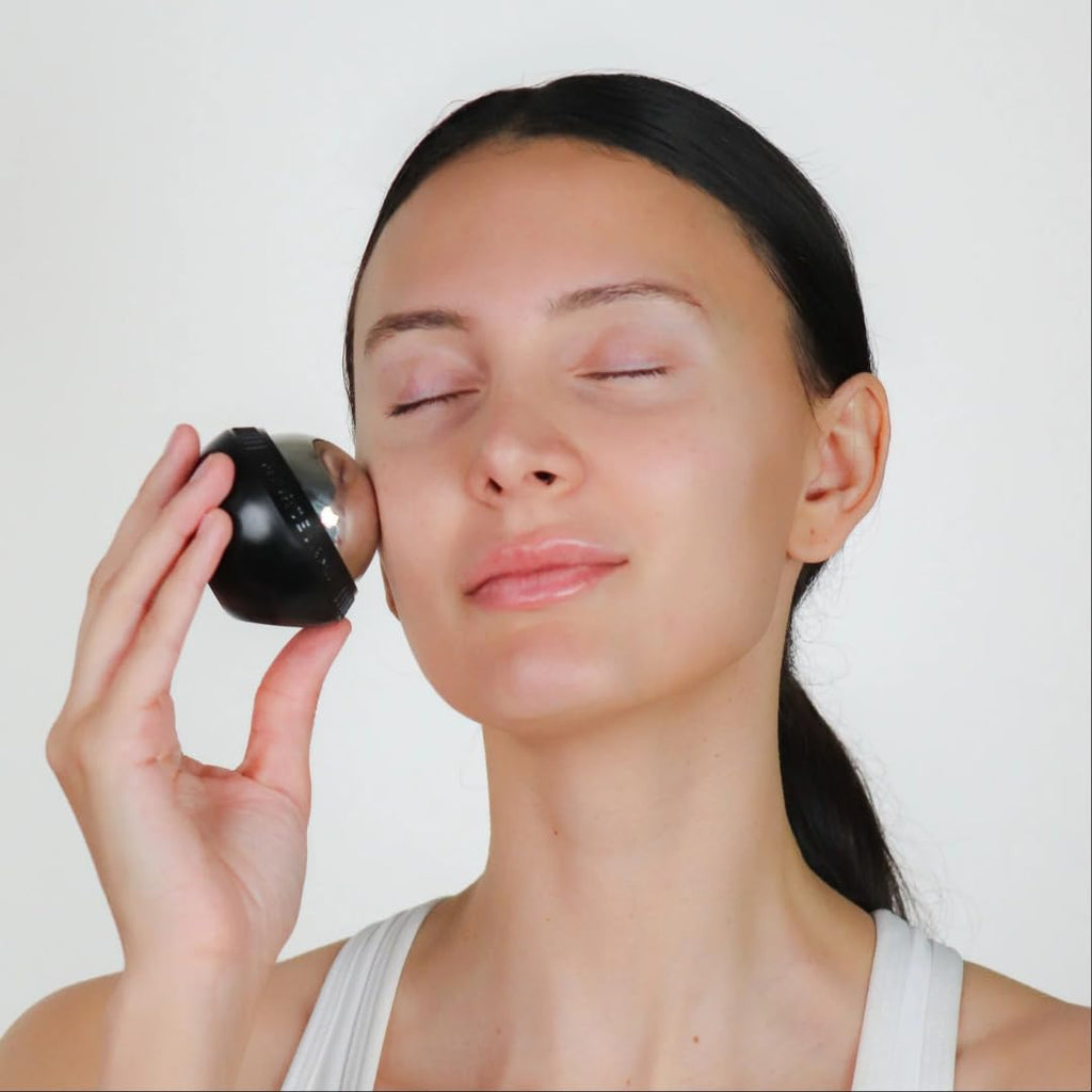 Nurse Jamie Super-Cryo Massaging Orb –Mini- Stainless Steel Cooling Roller for Face & Body Puffiness