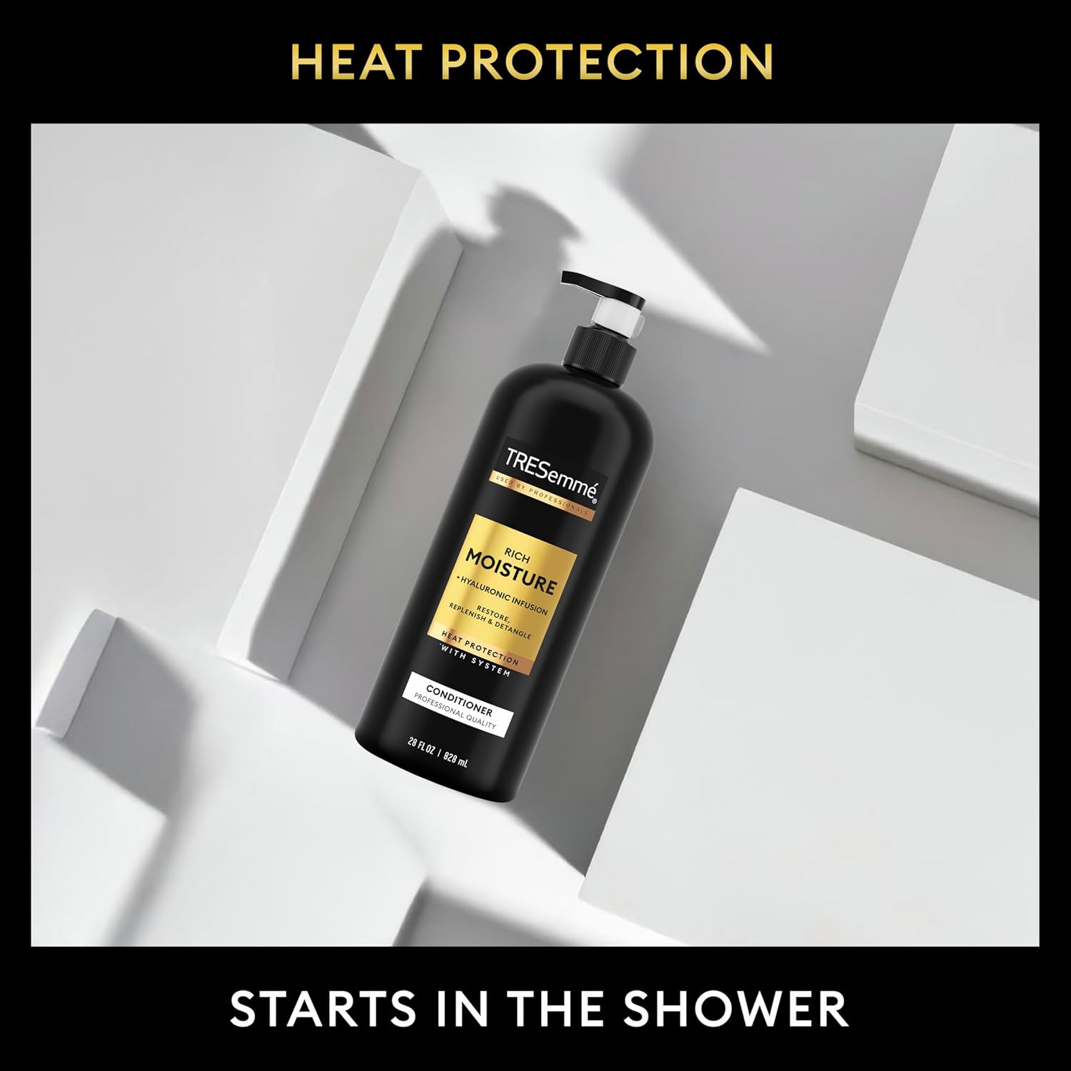 TRESemmé Moisture Rich Hydrating Conditioner for Dry Hair Formulated With Pro Style Technology