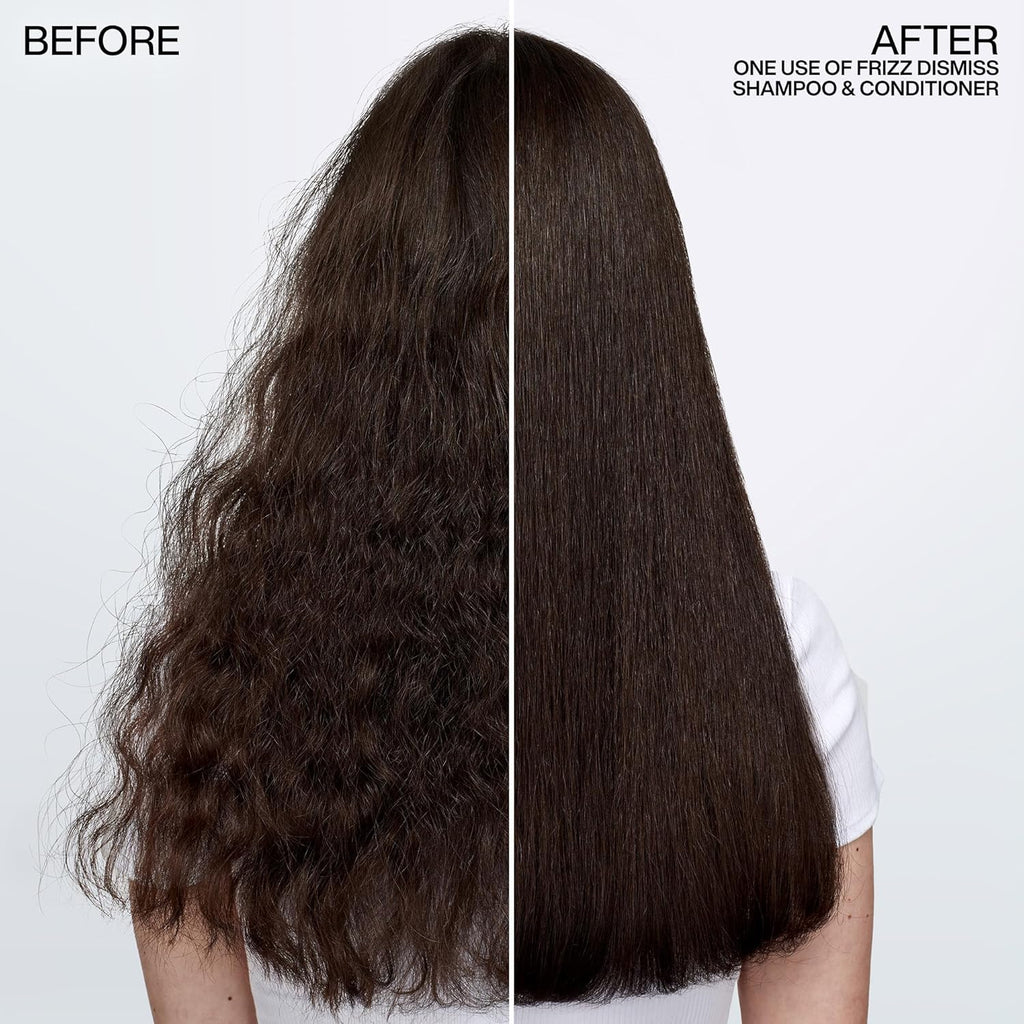 Redken Frizz Dismiss Shampoo | Sulfate Free For Frizzy Hair | Gently Cleanses, Smooths, Adds Shine