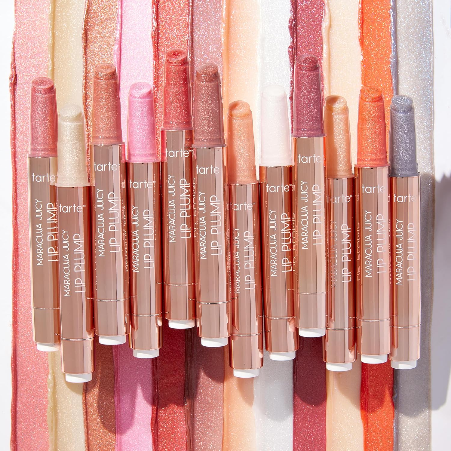 tarte maracuja juicy shimmer glass lip plump – Hydrating& Volumizing with Hyaluronic Acid& Vitamin E