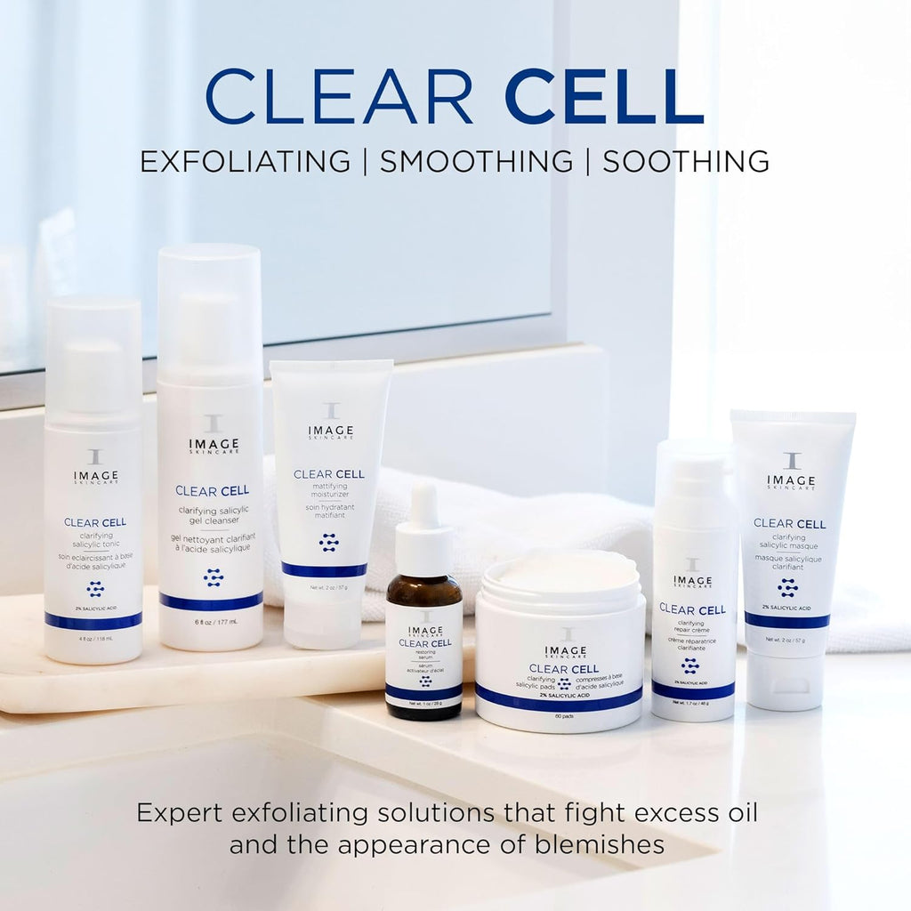 IMAGE Skincare, CLEAR CELL Clarifying Acne Lotion Treatment, with Benzoyl Peroxide, 1.7 oz