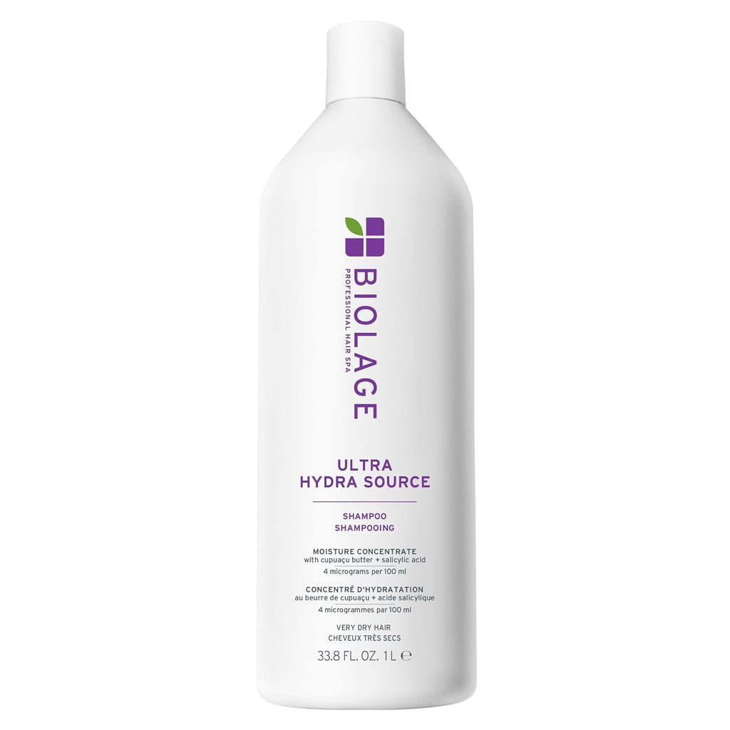 Biolage Ultra Hydra Source Shampoo - Deeply Moisturizes & Conditions, Infused with Cupuaçu Butter