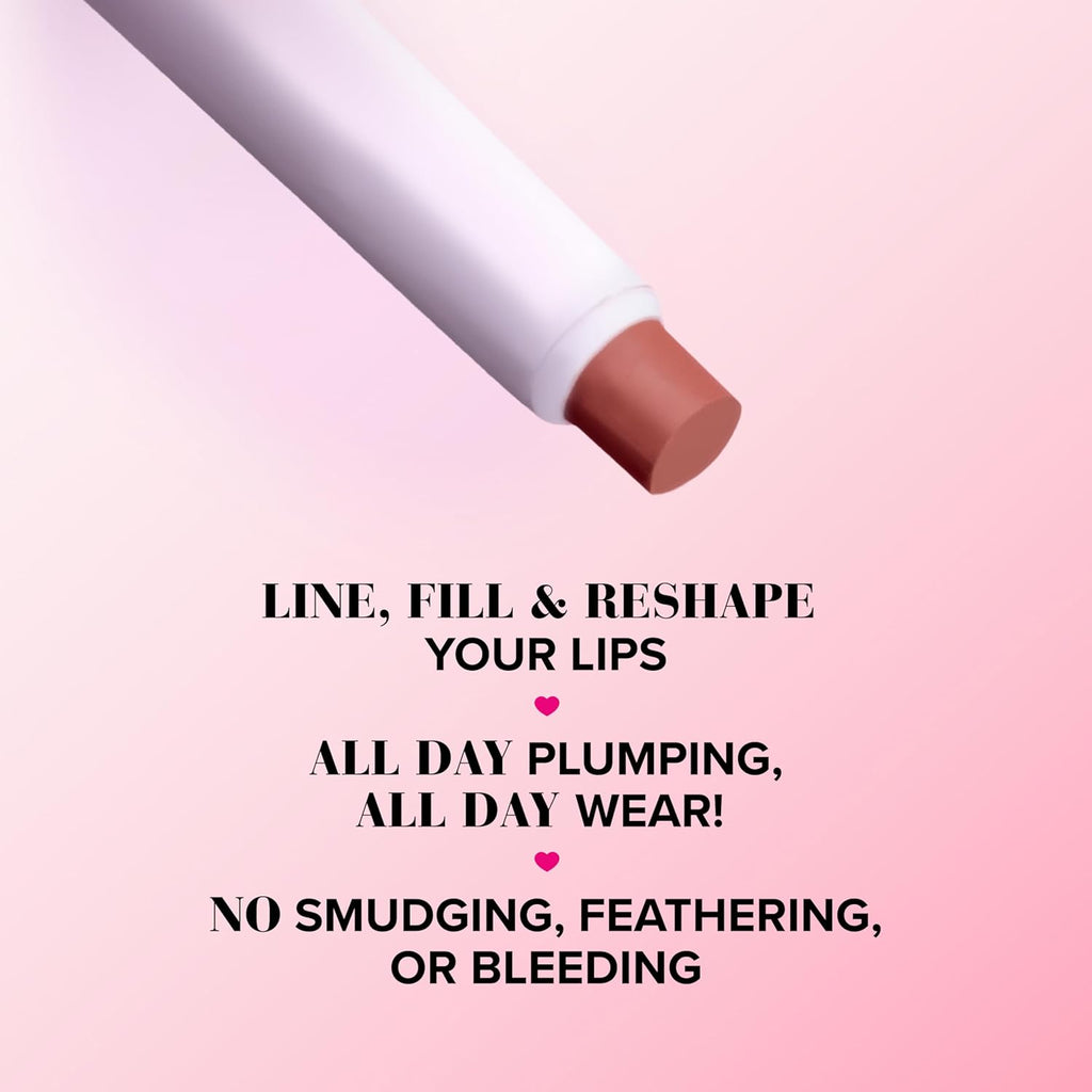 Too Faced Lip Injection Extreme Lip Shaper Plumping Liner | Long Lasting, Smudge Proof, Puffy Nude