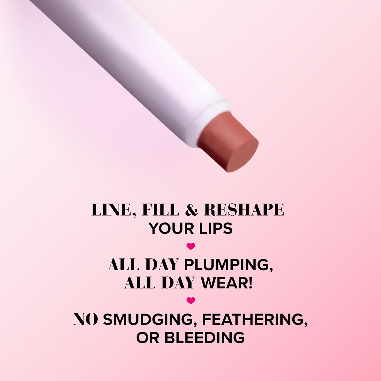 Too Faced Lip Injection Extreme Lip Shaper Plumping Liner | Long Lasting, Smudge Proof, Puffy Nude