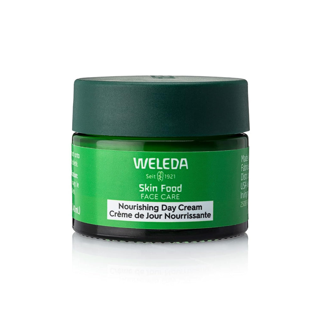 Weleda Skin Food Face Care Nourishing Day Cream, 1.3 Fl oz, Plant Rich Moisturizer with Olive Leaf