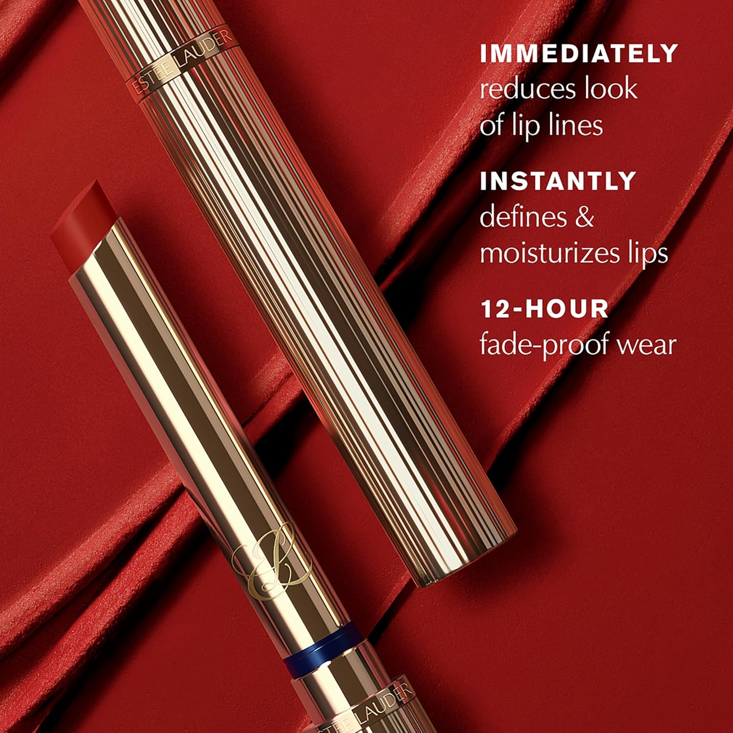 Estée Lauder Pure Color Explicit Silk Matte Lipstick |12-Hour Wear, 211 Night Moves