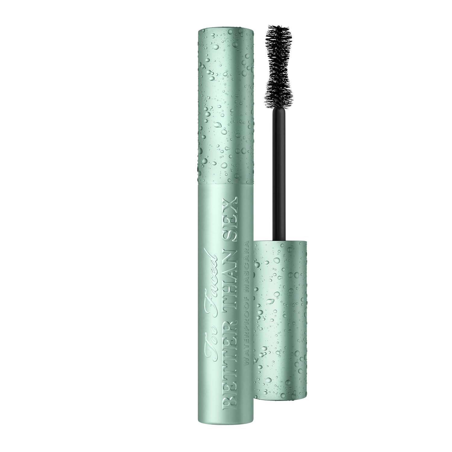 Too Faced Better Than Sex Waterproof Mascara |High-Performance Volume+Length with Omega Oil, Peptide