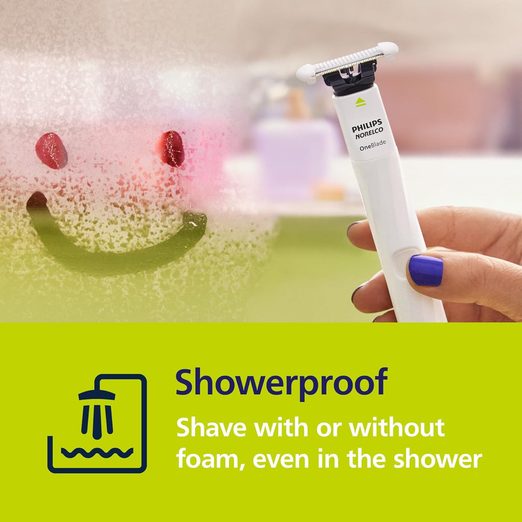 Philips Norelco OneBlade Intimate, Designed for Pubic Grooming, Trim & Shave Extra Skin Protection
