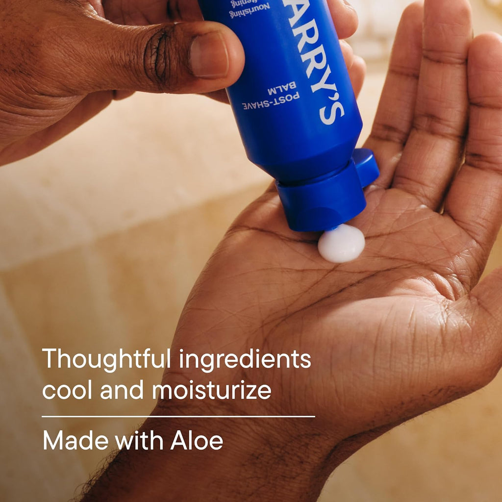 Harry's Post-Shave Balm for Men with Aloe (2 Pack) Calms and Soothes Skin After Shaving